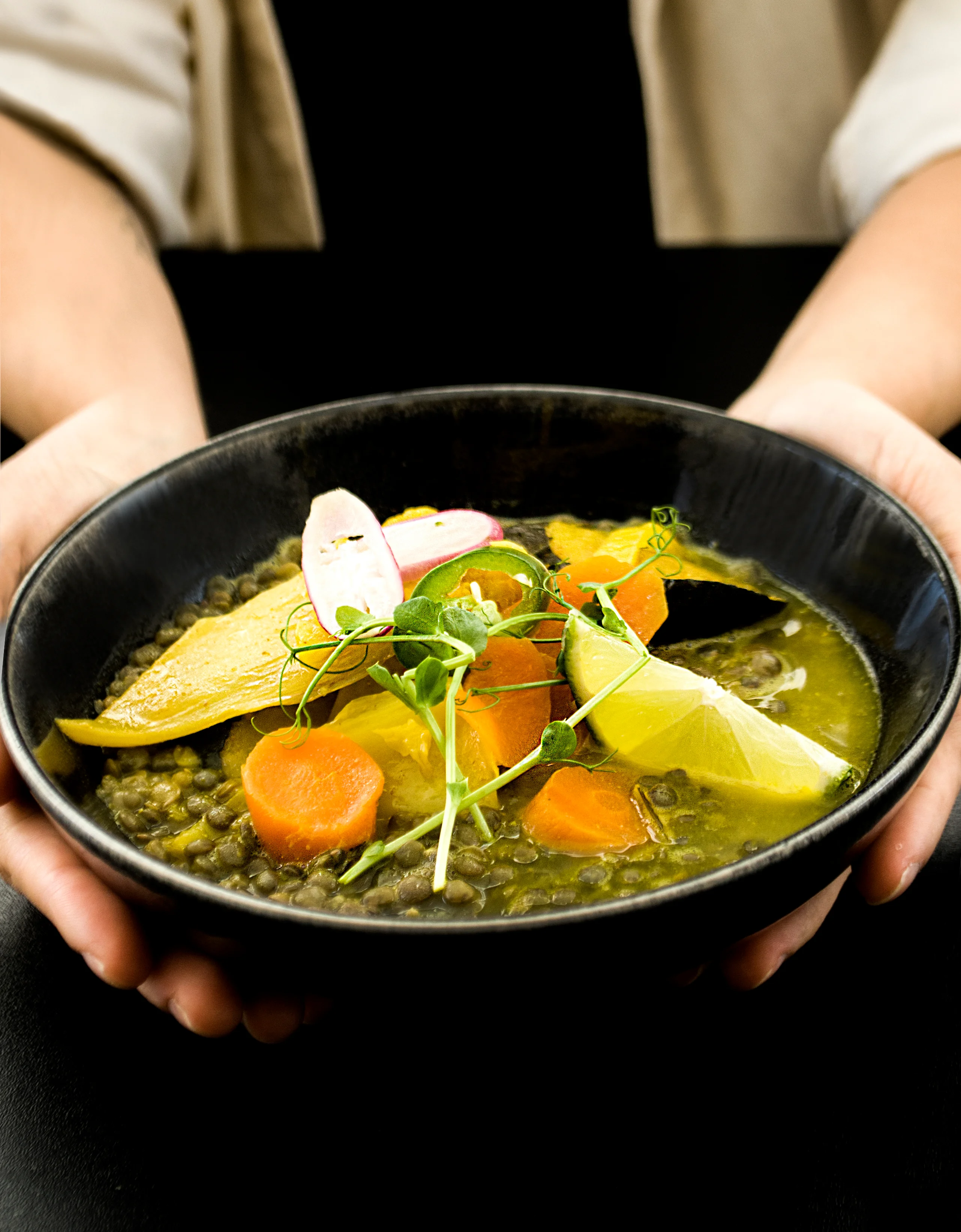 Dahl de lentilles Berchoux - Cuisine végétarienne et végane